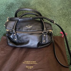 Kate Spade Cobble Hill Leslie slouchy flap bag